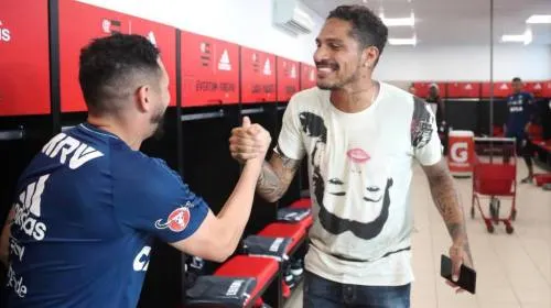Paolo Guerrero volvió a entrenarse con el Flamengo