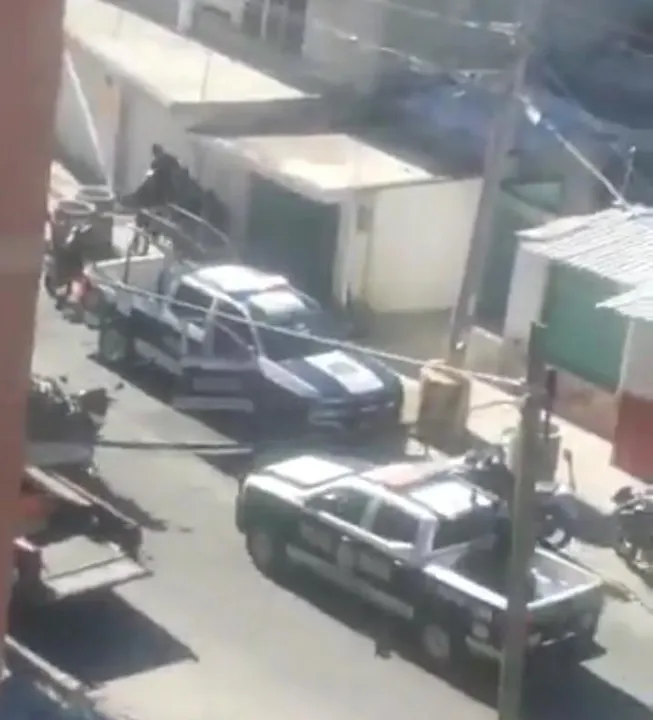 Se desata balacera en Texmelucan, capturan a dos presuntos roba-coches