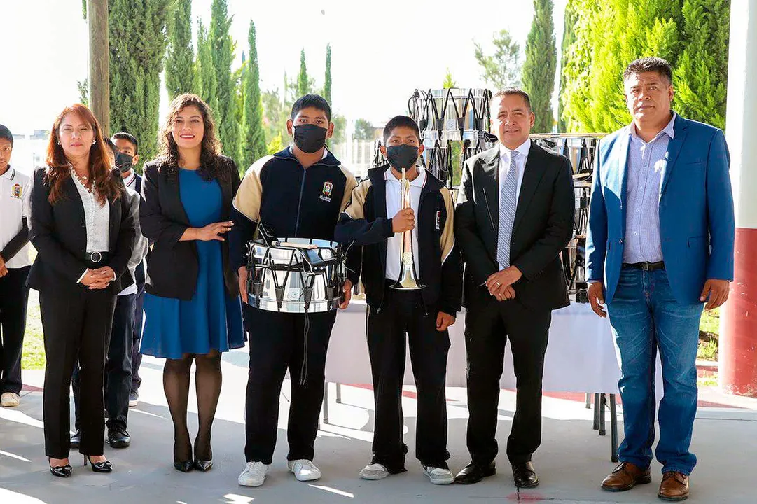 Edmundo Tlatehui Ceremonia Civica San Francisco Cacalotepec