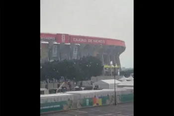 Lluvia y posible granizo amenazan el México vs. Inglaterra; activan protocolo por tormenta en el estadio Ciudad de México