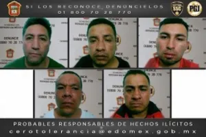 Rescatan PGJEM y Semar a 44 secuestrados en Edomex