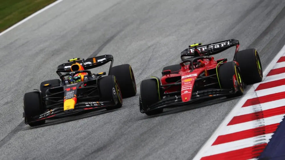 Checo Pérez y Carlos Sainz