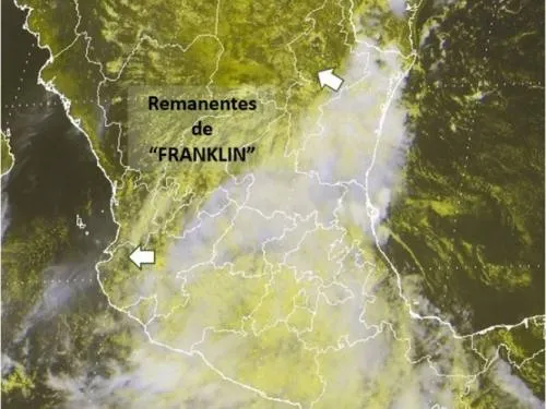 Segob reporta saldo blanco tras paso de “Franklin”