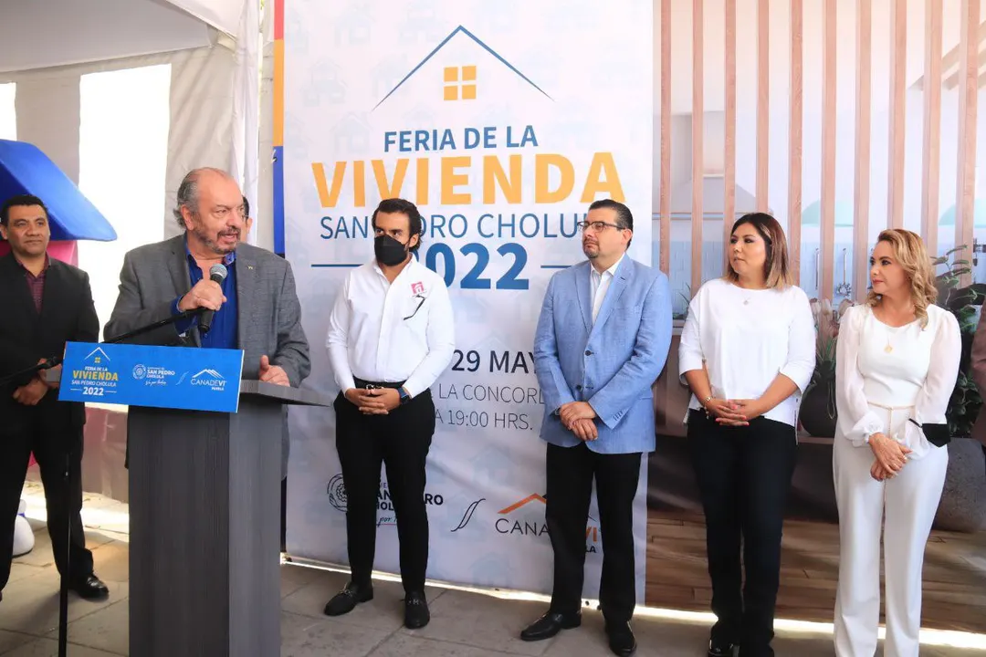 Inicia feria de la vivienda 2022 en San Pedro Cholula