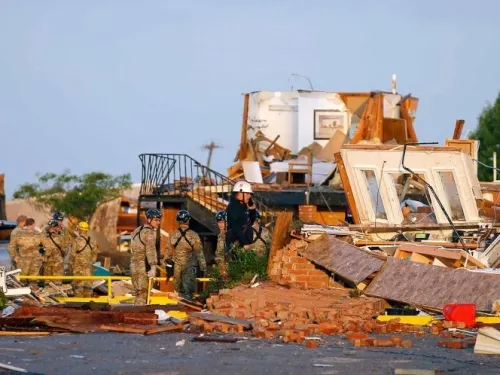 Golpea tornado a Oklahoma; hay 2 muertos y varios desaparecidos