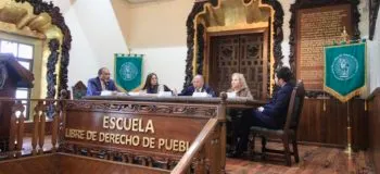 Jaime Allier Campuzano imparte conferencia sobre la protección del patrimonio cultural, en la ELDP