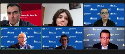 Avanza colaboración entre gobierno del estado y la OCDE