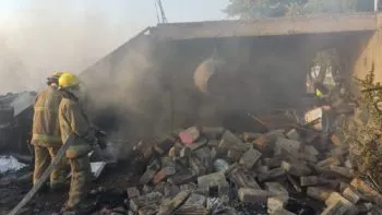Un muerto y varios lesionados deja explosión de un polvorín en San Martín Texmelucan
