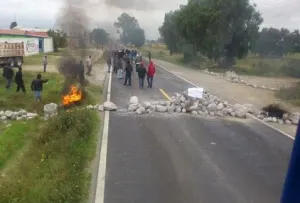 SSP restablece orden ante bloqueo en Felipe Ángeles