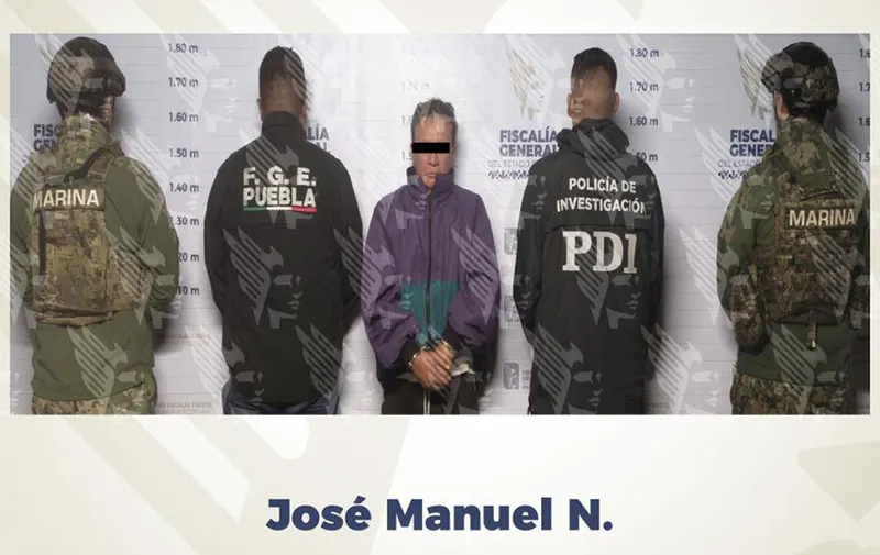 Cae en Texmelucan José Manuel N., acusado de homicidio y lesiones en CDMX