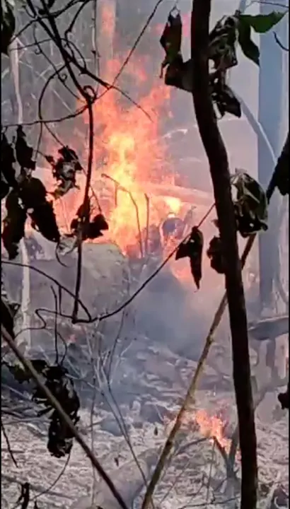 Accidente aéreo en Brasil