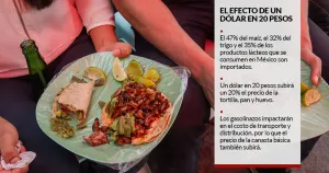 Tortillas, huevo y pan subirán a causa del dólar: Anpec