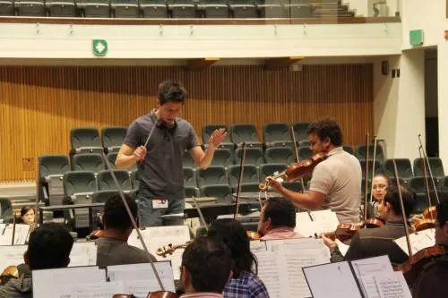 Filarmónica 5 de mayo capacita a jóvenes directores de orquesta