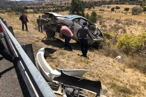 Accidente en el que falleció alcalde auxiliar de Zacatlán cobra su segunda víctima; muere secretaria