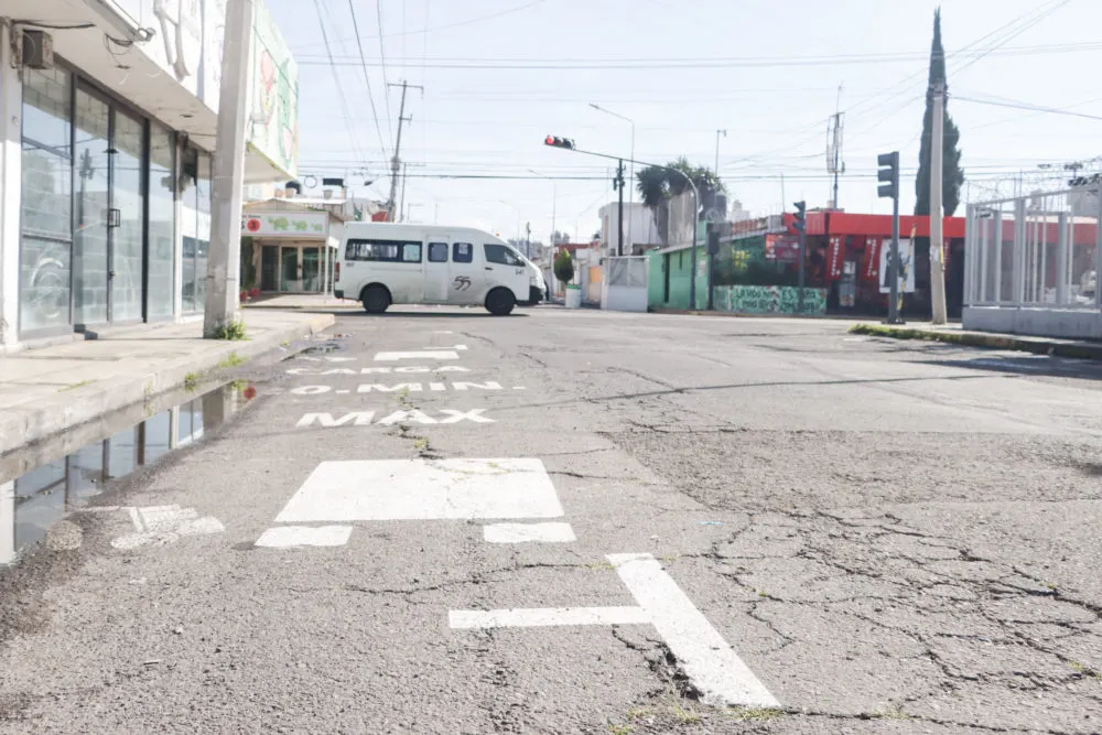 Nuevos cajones de parquímetros