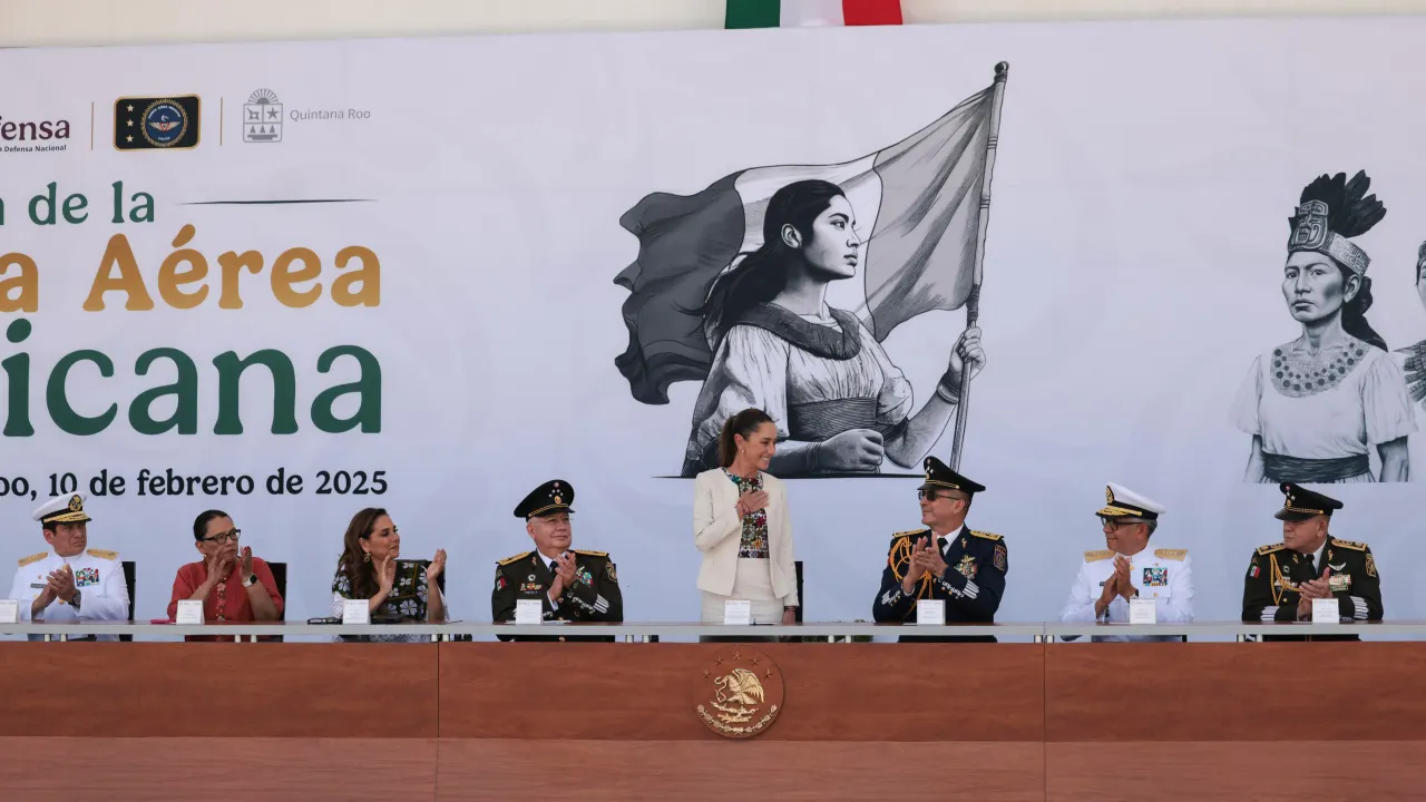 Sheinbaum Aniversario Fuerza Aerea Mexicana