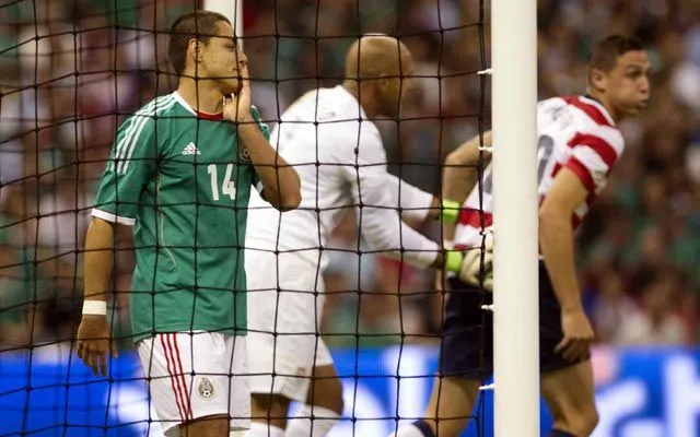 Para el Chicharito, derrota ante EU sólo es cuestión de un gol