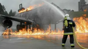 Mañana, simulacro de incendio en el aeropuerto Hermanos Serdán