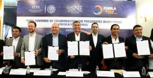 Firma Gali convenio para establecer Módulos de Atención y Vinculación Laboral en los municipios
