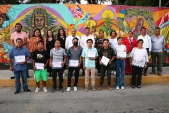 Inaugura Secretaría de Cultura mural identitario de la región de Ajalpan