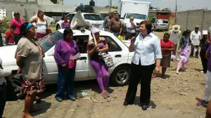 Recorre Ana Tere Atlixco; promete gobierno enfocado en la gente