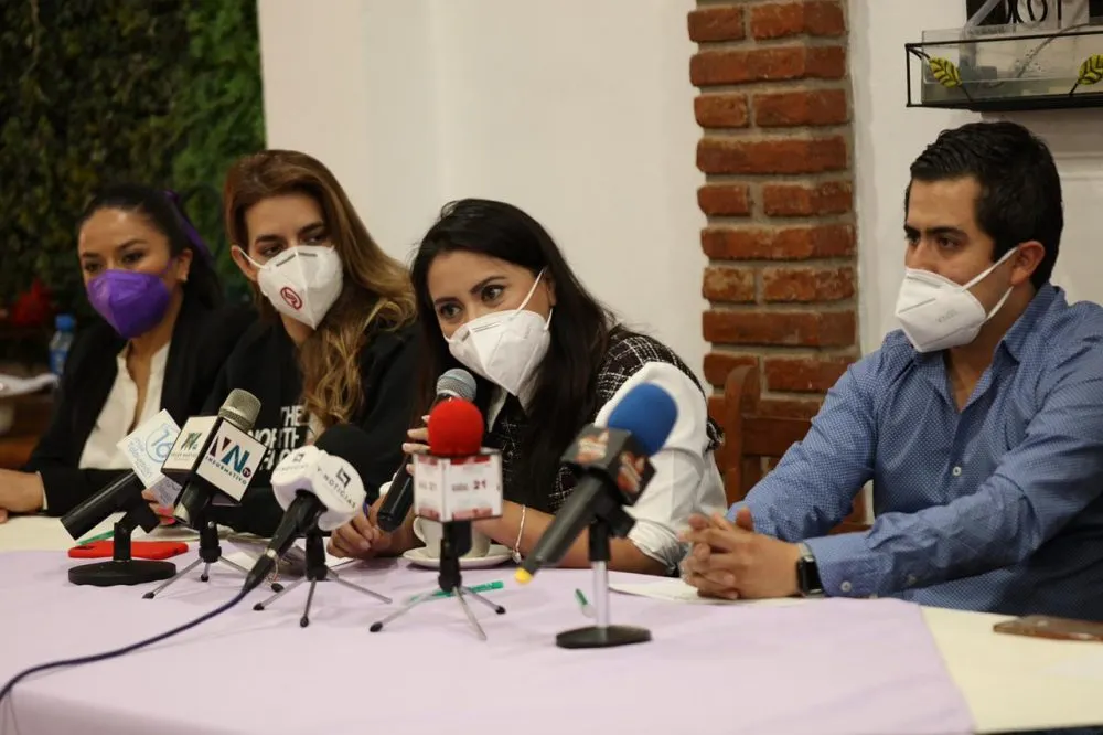 Autora de la Ley Olimpia visita Chignahuapan
