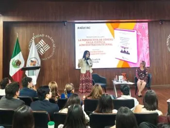 Inspiran magistradas a estudiantes de la Anáhuac Puebla a fortalecer la justicia con perspectiva de género