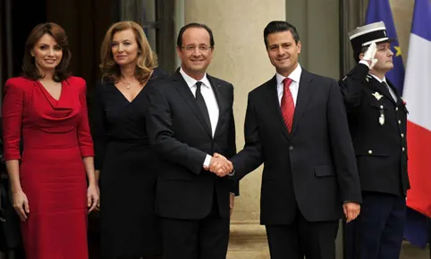 EPN se reúne con presidente de Francia