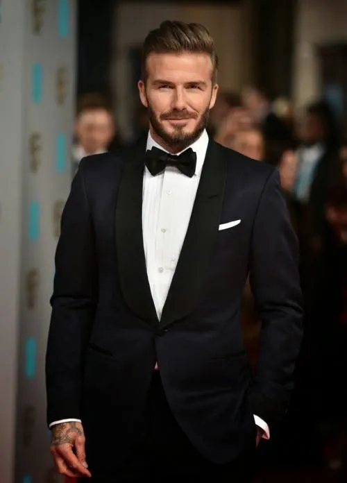 El exfutbolista inglés David Beckham  que te dejará con la boca abierta