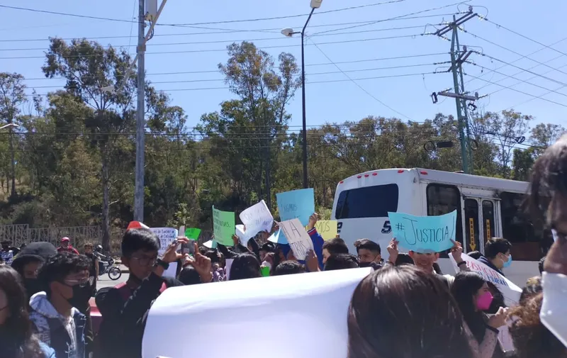 Protestas Cobaep Plantel 15