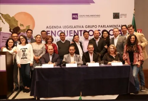 Fernando Manzanilla, vicecoordinador del PES en Cámara de Diputados