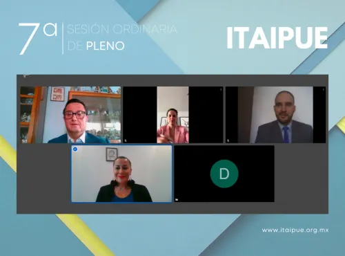 Pleno del ITAIPUE sesiona de manera virtual por primera ocasión