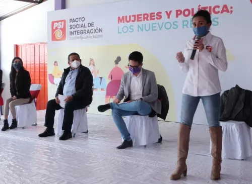 En PSI las mujeres participan de manera real en la política: CNC