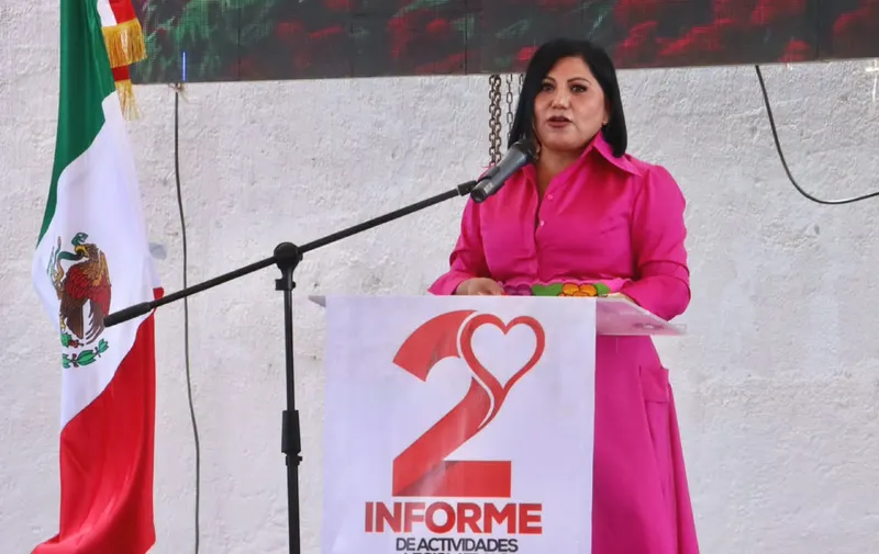 Presenta la diputada Araceli Celestino su Segundo Informe de Actividades