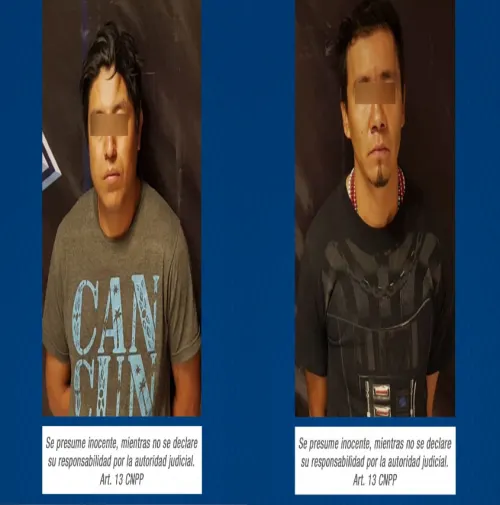 En reacción inmediata SSP aseguró a dos asaltantes en la autopista México-Puebla