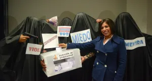 Roxana Luna convoca a que poblanos ejerzan su voto libremente