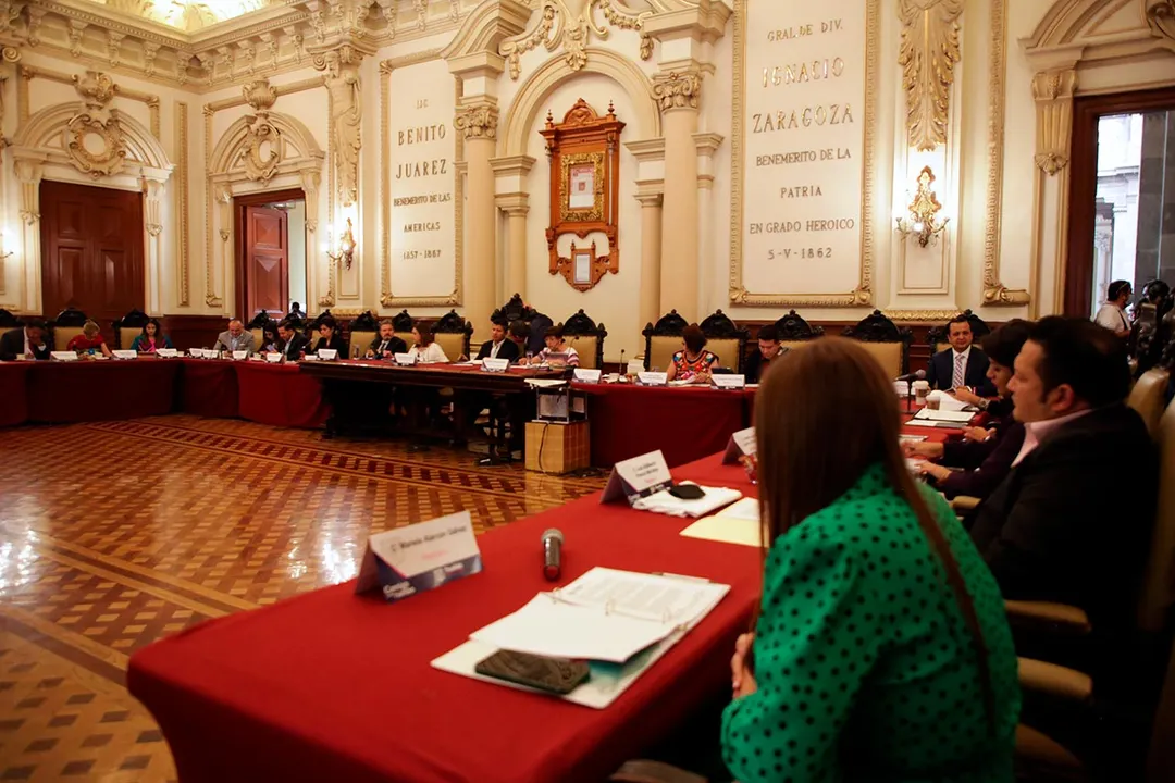 Salon De Cabildos Ayuntamiento De Puebla