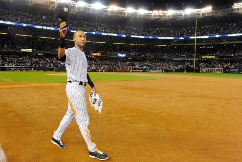 Derek Jeter encabeza los nominados a la generación 2020 para ingresar al Salón de la Fama