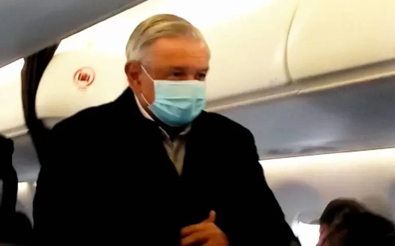 Aeromexico pone en cuarentena a tripulación que viajó con AMLO el domingo pasado