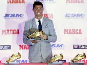 Cristiano recibe su cuarta Bota de Oro y ya piensa en la quinta