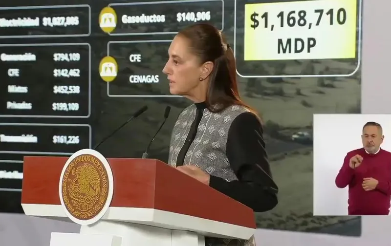 Gobierno federal proyecta inversión de más de un billón de pesos para el sector eléctrico