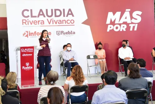 “Que ninguna localidad vuelva a quedar en el rezago”: Claudia Rivera Vivanco