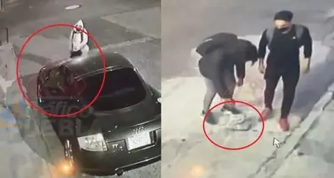 avientan piedras a los autos
