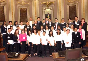 Estudiantes de Liceo “Carlos Fuentes” participan en “Diputado por un Día”