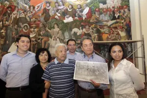 Mujeres sustituirán imagen de Mario Marín en mural del palacio