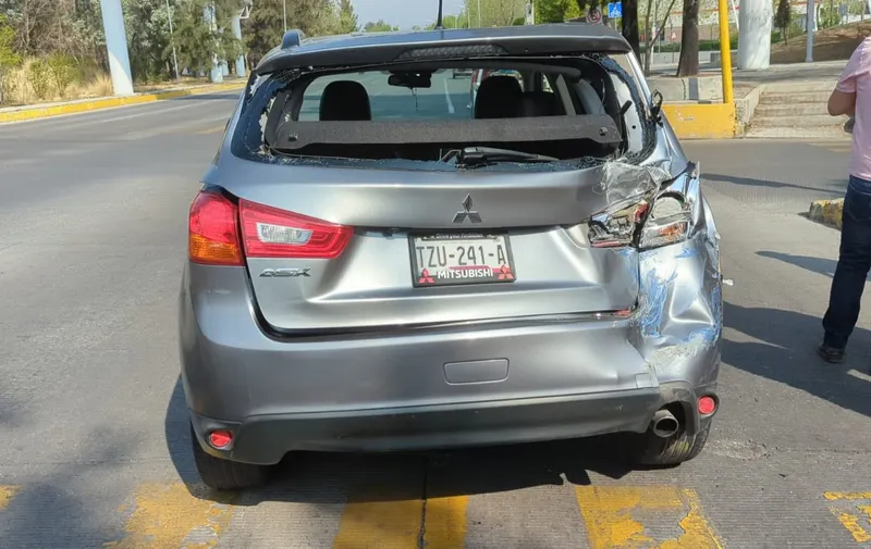 Choque de ruta Cree Madero