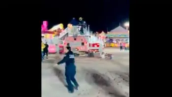 VIDEO: Al menos cinco lesionados, deja colapso de juego mecánico en Sonora