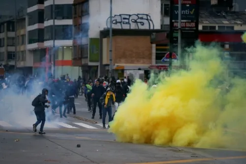Huelga en Colombia deja tres muertos y más de 250 heridos