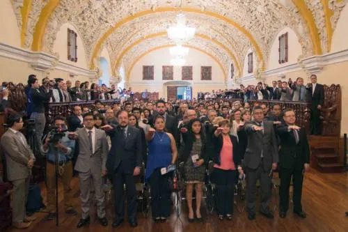 Rinden protesta nuevos integrantes del Consejo Universitario de la BUAP