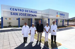 Moreno Valle inaugura el CIS de Sán José Ixtapa